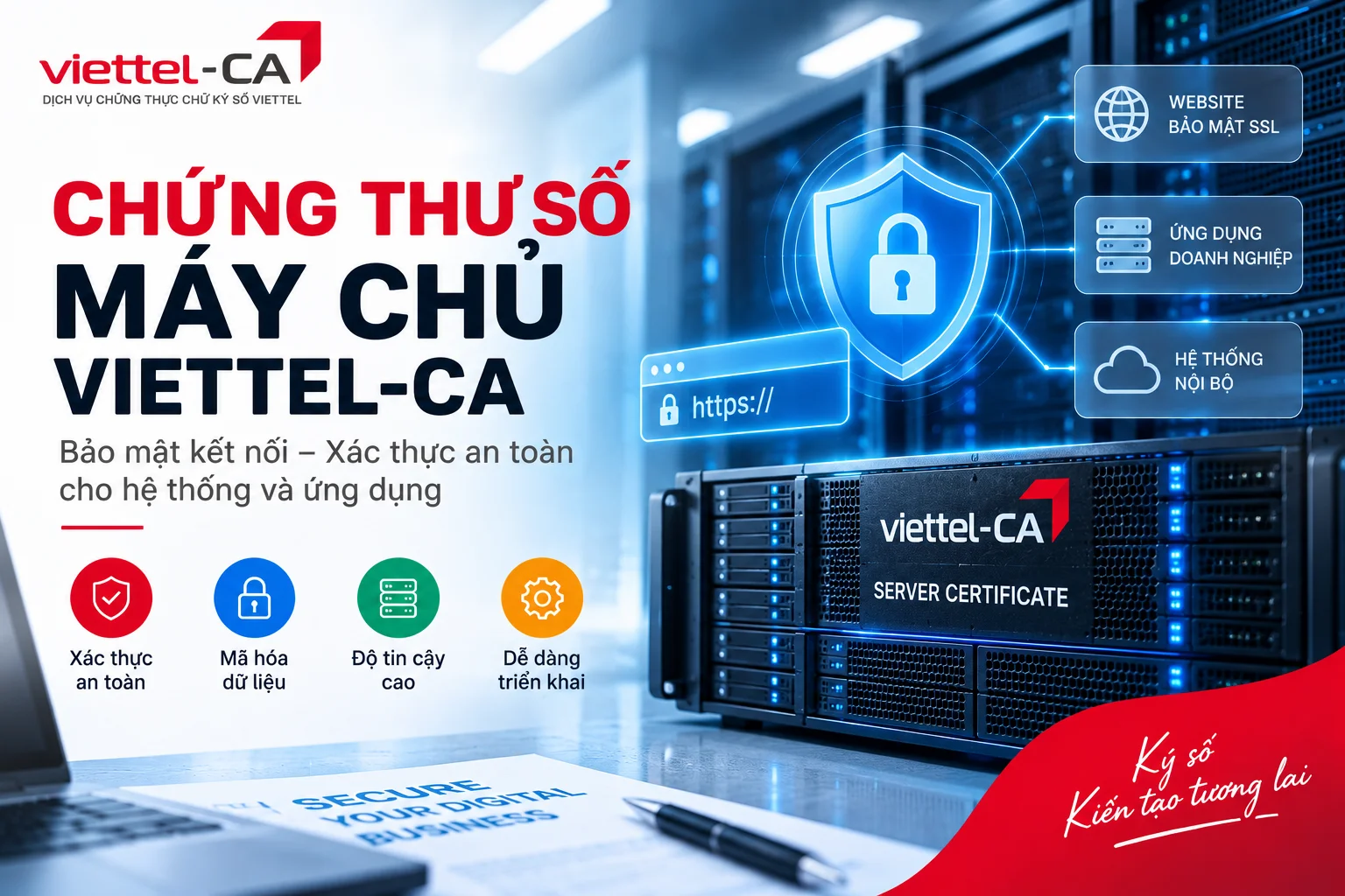 Chứng thư số máy chủ Viettel-CA cho server và hệ thống